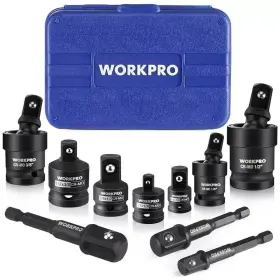 003118 WORKPRO Impact Socket Set Adapter Joint Drill