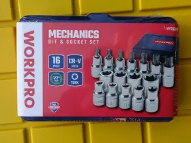 WP202596 WORKPRO Torx Socket Set Drive