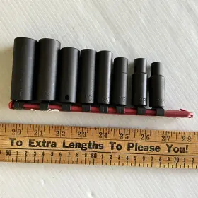 3-4-5-16 WRIGHT Drive Point Impact Socket Set