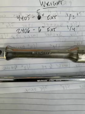 4405 WRIGHT Tools Drive Socket Extension Ex #2