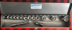 43-344 WRIGHT TOOLS Nos Tool Socket Set Box Std