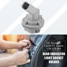 4M5A-13K370-BA X-AUTOHAUX Car Rear Indicator Light Socket
