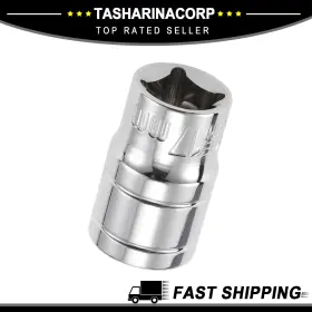 X Autohaux 683867985736 Universal Piece Of 1 Impact Socket Hardware Tool 6 Point 17mm 1/2 Inch Drive