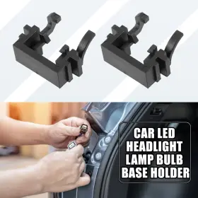 X Autohaux 718844364393 H7 Low Beam Auto Led Headlight Lamp Bulb Base Holder For Ford Focus 1 Pair
