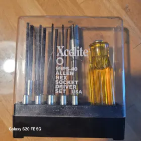 99SP-40 XCELITE Allen Hex Socket Driver Set
