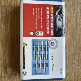 A39465 XINGSHENG TOOLS Drive Hex Bit Socket Set