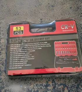 53CRV YESRIGHT Drive Socket Set Chromium Vanadium Steel