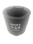 Sunex 456d 1-3/46" 3/4" Drive 6 Point Deep Impact Socket Standard Tools 6pt Sae. Fixed Price $33.94.