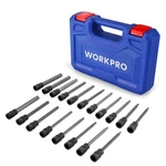 Workpro 19pcs Extra Long Torx Hex Bit Socket Set 3/8" Drive Allen Star Bits. Fixed Price $39.99.