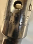 Craftsman Vintage 3" Extension 1/2" Drive Vv 44133 Made In Usa. Fixed Price $6.83.