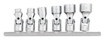 Performance Tool W36980 6 Piece 1/4 Inch Drive Sae Flex Skt Set. Fixed Price $32.88.