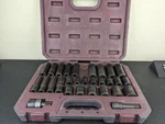 #bo053 Matco Scpm306v 1/2" Metric 6-pt Adv Shallow & Deep Impact Socket Set. Fixed Price $219.95.