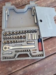 Sears Craftsman 75pc Metric & Sae Socket Set #33675 Made In Usa. Read. J6. Fixed Price $125.00.