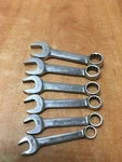 Snap-on 6 Pc 12pt Stubby Short Combination Wrenches (7/16" - 3/4") Ox114-ox124. Fixed Price $99.99.