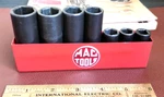 Mac Tools Sxdp76tr 7-piece Sae 3/8" Drive 6-point Deep Impact Socket Set. Fixed Price $120.00.