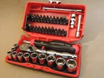 Craftsman V-series 1/4 Inch Drive Metric 6-point Tool Set, 38 Pieces. Fixed Price $65.89.