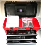 Craftsman Nos 182 Pc Mechanics Tool Set Box , Sockets & More 33182 Made In Usa. Fixed Price $579.99.