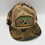 Vintage Ducks Unlimited Hat Cap Snap Back One Size Camo Trucker Patch Mens 80s. Fixed Price $24.99.