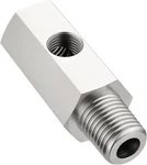 Evil Energy 1/4 Npt Oil Pressure Sensor Tee Npt-1/4 Npt-1/8 Npt, Silver. Fixed Price $21.74.