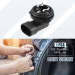 Fog Light Bulb Holder Socket 1445 H1 For Automotive Vehicle Plastic Black. Fixed Price $11.48.