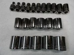 Craftsman 1/2" Drive Metric Mm Shallow Socket Set, Nos Usa 12pt 22 Pcs (9-32 Mm). Fixed Price $319.95.