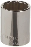 Shallow Socket Metric 1/2 Inch Drive 23mm 12 Point Cmmt44240 Craftsman. Fixed Price $20.00.