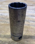 Williams Bd1224 Usa Made Deep Socket 3/8" Drive, 3/4" 12 Point. Fixed Price $2.00.