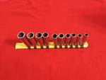 Snap-on Tools 6-point Metric 8mm - 17mm (sfsm8-sfsm17) Deep Socket Set 10pc Usa. Fixed Price $100.00.