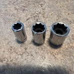 Snap On 1/4" Drive 8-point Shallow Chrome Socket Set Tm412 Tm410 Tm408. Fixed Price $27.99.