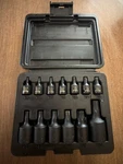 Blackhawk 13 Piece Internal Torx Impact Socket Set T9-t60 Ts-1213s. Fixed Price $79.99.
