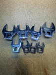 Snap On 3/8 Drive Sae Crows Feet Wrench Set Of 8. Fixed Price $189.95.