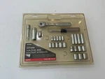 26pc.vintage Craftsman 34706 Metric 4-15mm Socket Set Usa Tools Lightly Used. Fixed Price $35.00.
