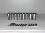 Snap-on 110tmsy 9pc 1/4" Drive 6-point Sae Flank Semi-deep Sockets. Fixed Price $115.60.