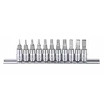 Westward 54tm03 1/4" Drive Socket Bit Set, Metric, 11 Pcs. Fixed Price $22.19.