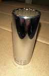 Craftsman 3/8"dr Metric/mm 18mm 12pt/point Deep Socket Cmmt44423 New. 0120. Fixed Price $3.50.