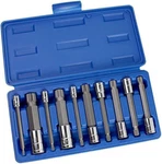 Neiko 10054a 10 Pc Extra Long 4" Xzn Triple Square Spline Bit Socket Set S2 Cr-v. Fixed Price $43.99.
