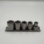 Craftsman Vintage 6pc Sae 8pt Socket Set 1/2" Drive 1/2-1/4. Fixed Price $49.99.