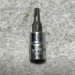 Crescent Tools Cdts2 1/4" Drive T20 Torx Socket Bit Driver. Fixed Price $5.00.