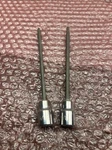 Used Lot Of 2 Husky Hex Bit 3/8 Inch Drive Socket Hw5/32, Hw1/8. Fixed Price $5.20.