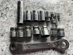 16 Mac Tools Sockets Metric Sae Usa 1/2 Drive Specialty Mechanic Free Shipping. Fixed Price $70.00.