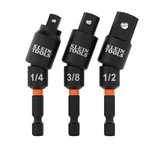 Impact Swivel Socket Set 3-piece Adapter For Power Drill Black Orange. Fixed Price $33.95.