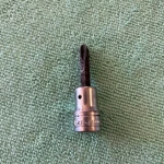 Snap-on Fp32a 3/8" Drive #3 Phillips Socket Screwdriver. Fixed Price $18.00.