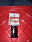 $16 Socket Sears Craftsman Usa Nos Easy Read Shallow 1/2" Dr 6pt G2d-45930 18mm. Fixed Price $16.00.
