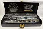 Vintage Brand New 14 Pc Truecraft 3/8" Drive Sae Socket Set In Metal Case Usa. Fixed Price $39.99.