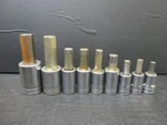 Snap On Sa24e 1/2" Drive 9pc Mix Hex Bit Sockets. Fixed Price $140.00.