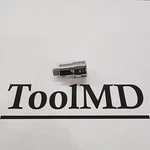 Snap-on Tools Usa New 3/8" Drive Sae 1/4" Stubby Hex Bit Chrome Socket Faxs8e. Fixed Price $42.15.