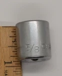 Craftsman 3/8" Drive 5/8" 6 Point Shallow Socket Sae Vv 43005 Usa. Fixed Price $8.99.