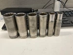 Craftsman 1/2" Drive Deep Socket Set -g- 11/16"-1" 47524,47525,47528,47529,47531. Fixed Price $11.99.
