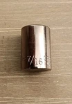 Craftsman Usa 7/16" 6 Point 1/4" Drive Inverted G2. Fixed Price $9.50.