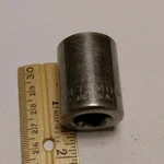 Craftsman Vintage 7/8" 12 Point 1/2" Drive Shallow Socket Usa 47512 G1. Fixed Price $9.96.